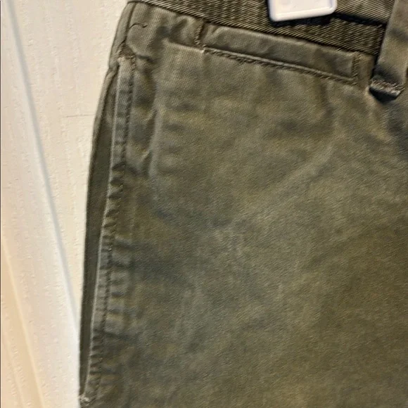 Men's Olive Green Pants - Picture 3 of 9